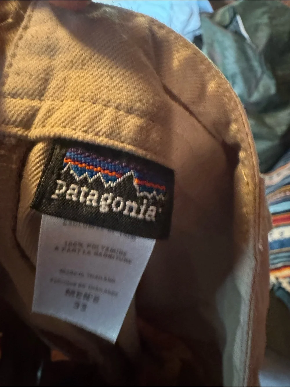 Patagonia Men's Light Beige Chino Pants